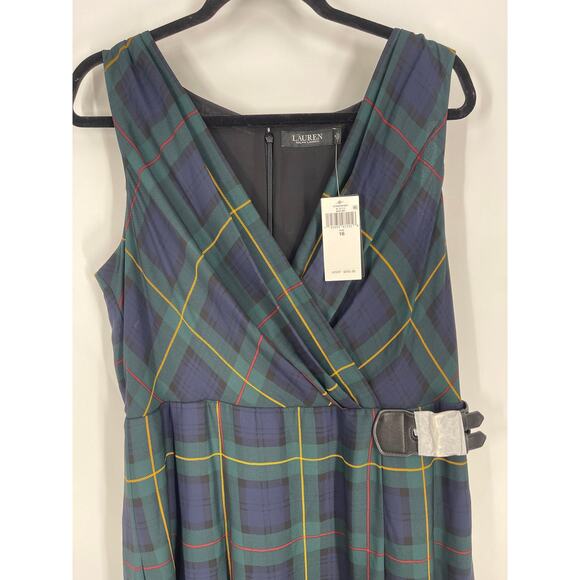 Ralph Lauren Plaid Floorlength Dress (B) - Picture 6 of 8